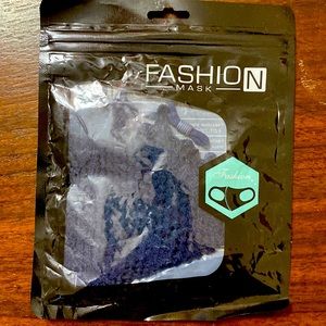 New in package Fashion Mask navy lace